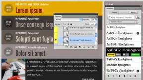 Avec FontShop, le choix de polices est énorme et tester les options les plus improbables est facile.